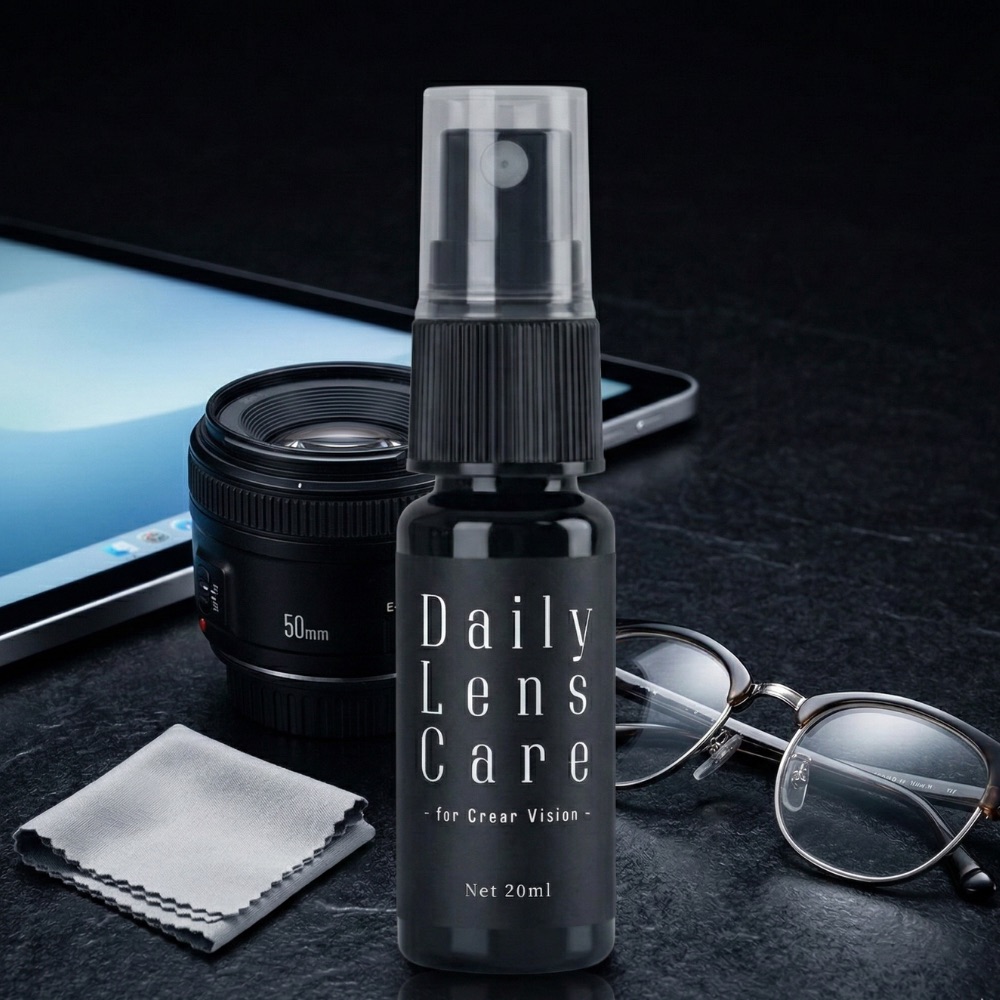 Smudge-out with camera, glasses and tablet